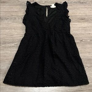 Altar'd State Black Eyelet Dress